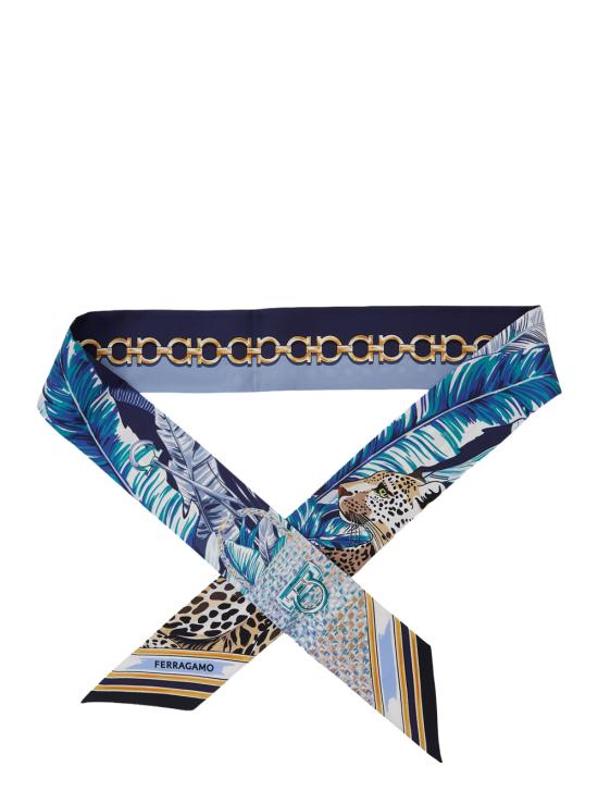 26FW 살바토레 페라가모 머플러/스카프 321280785098002 Blu - SALVATORE FERRAGAMO
