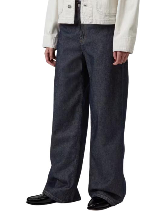 26FW 칼하트 WIP 제인 팬츠 I030497 0102 BLUE DOM - CARHARTT WIP