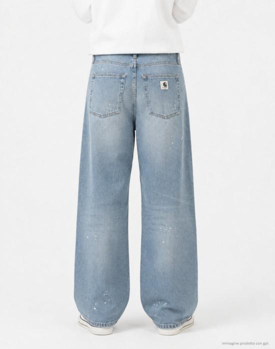 26FW 칼하트 WIP 데님 팬츠 I037026 01EJ BLUE DOM - CARHARTT WIP