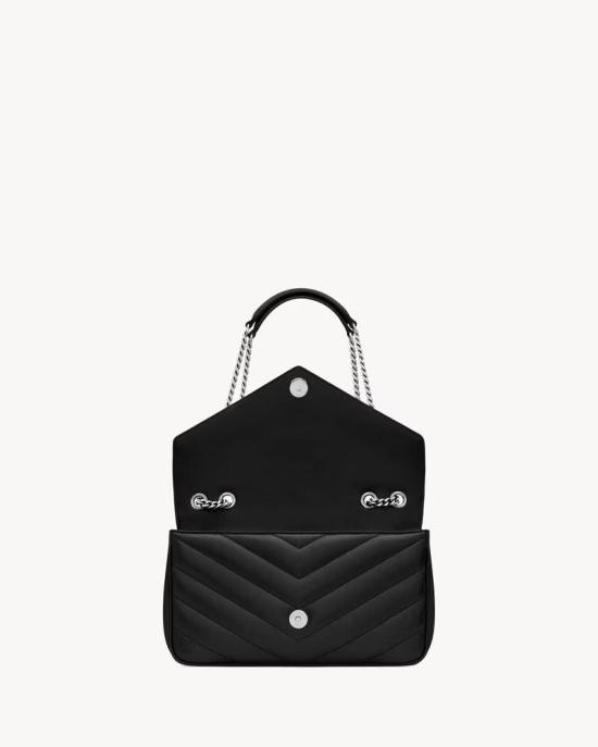 26FW 생로랑 숄더백 ULT 009708 NOIR ARGENT TU BLACK - SAINT LAURENT