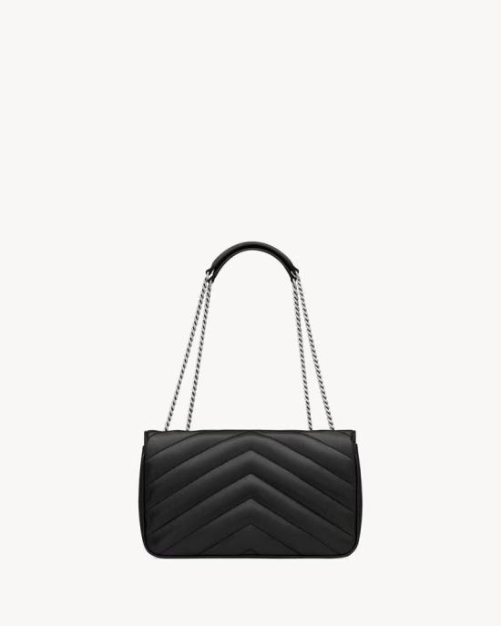26FW 생로랑 숄더백 ULT 009708 NOIR ARGENT TU BLACK - SAINT LAURENT