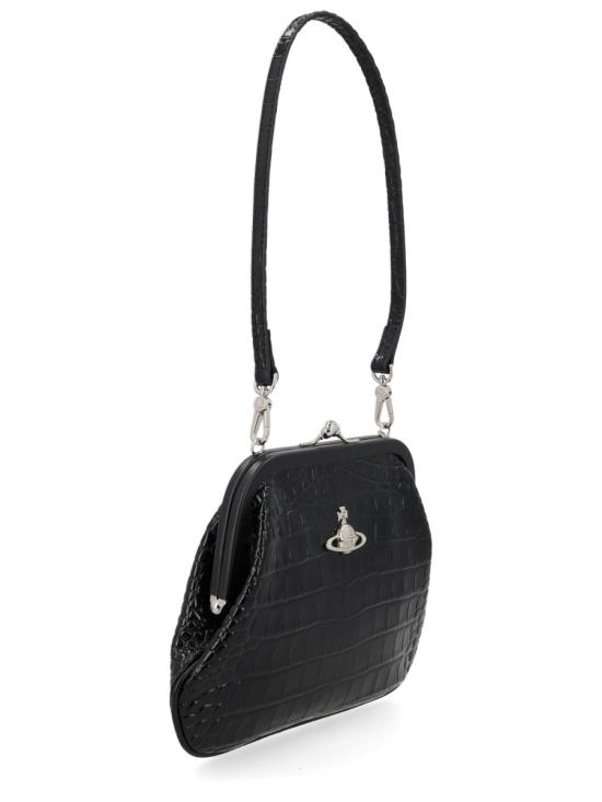 26SS 비비안웨스트우드 클라스프 클로저 비비안 숄더백 4B01001BW L0098N401 BLACK - VIVIENNE WESTWOOD