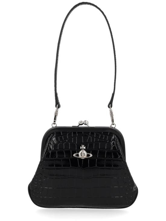 26SS 비비안웨스트우드 클라스프 클로저 비비안 숄더백 4B01001BW L0098N401 BLACK - VIVIENNE WESTWOOD
