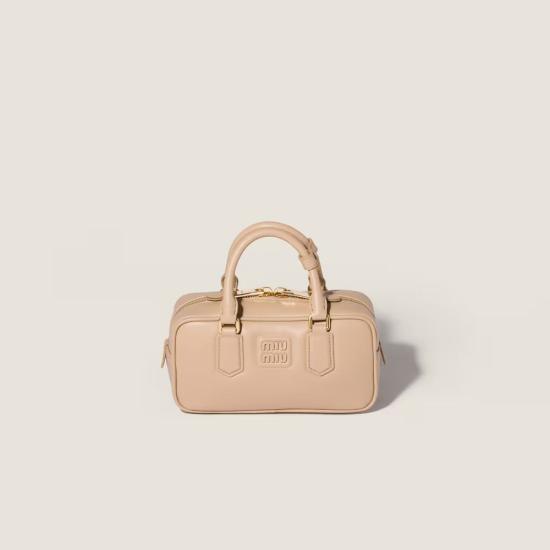 26FW 미우미우 토트백 ULT 010422 SABBIA TU BEIGE - MIU MIU