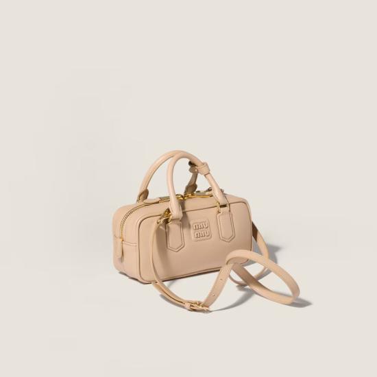 26FW 미우미우 토트백 ULT 010422 SABBIA TU BEIGE - MIU MIU