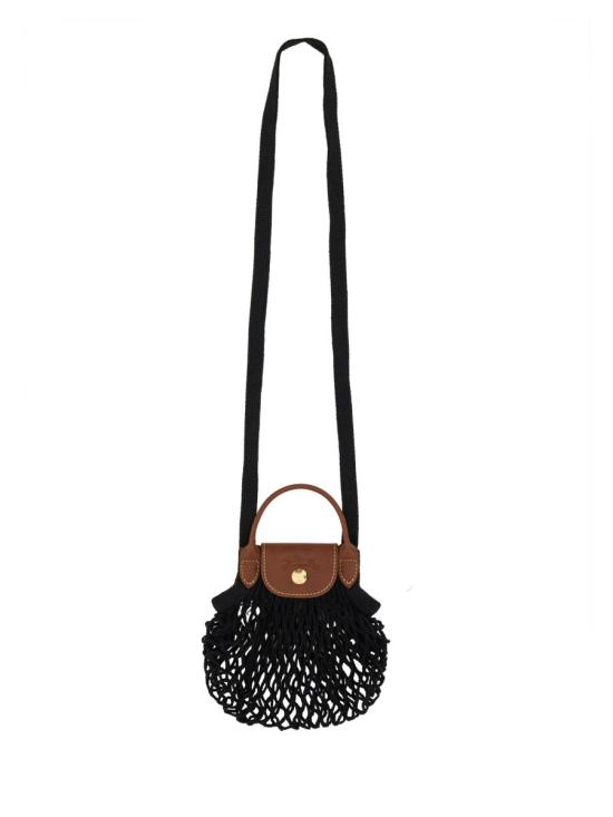 26SS 롱샴 르 플리아쥬 필레 XS 크로스백 10139 HVH001 BLACK - LONGCHAMP