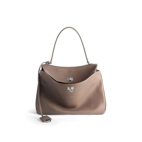  발렌시아가 숄더백 ULT 007594 TAUPE TU