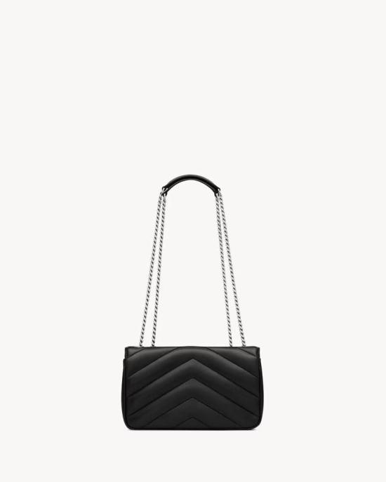  생로랑 루루 스몰 숄더백 ULT 009705 ARGENT TU BLACK - SAINT LAURENT