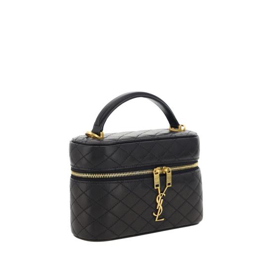 26FW 생로랑 가비 배니티 백 SA7667311EL071000BB BLACK - SAINT LAURENT