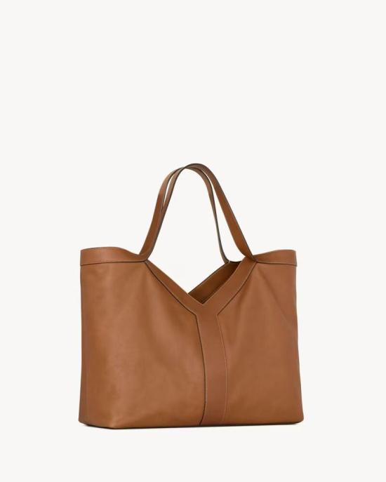25FW 생로랑 Y 그랜드 토트백 ULT 006692 CAMEL TU - SAINT LAURENT