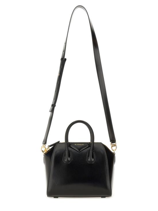 26SS 지방시 레더 미니 안티고나 토트백 BB5148B2AT 001 BLACK - GIVENCHY