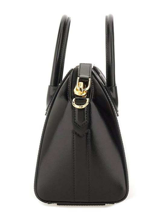 26SS 지방시 레더 미니 안티고나 토트백 BB5148B2AT 001 BLACK - GIVENCHY