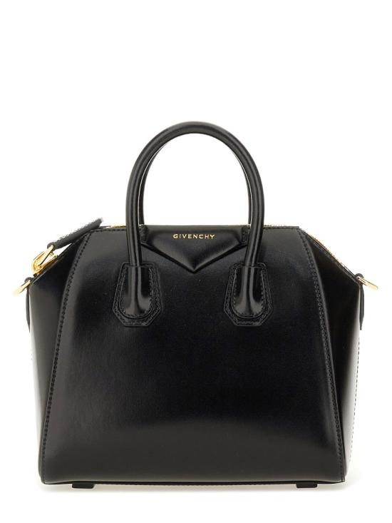 26SS 지방시 레더 미니 안티고나 토트백 BB5148B2AT 001 BLACK - GIVENCHY