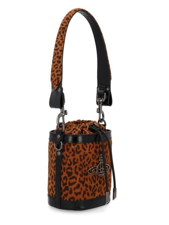 25FW 비비안웨스트우드 키티 스몰 버킷백 4C030009W L00BYD201 MULTICOLOR - VIVIENNE WESTWOOD