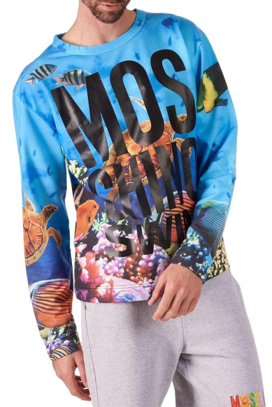  모스키노 탑 MASTER 1927T170723191278 Moschino BLUE