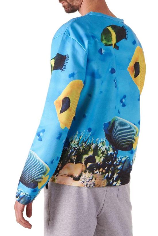  모스키노 탑 MASTER 1927T170723191278 Moschino BLUE - MOSCHINO