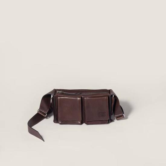  미우미우 벨트백 ULT 009744 BRUCIATO TU BROWN