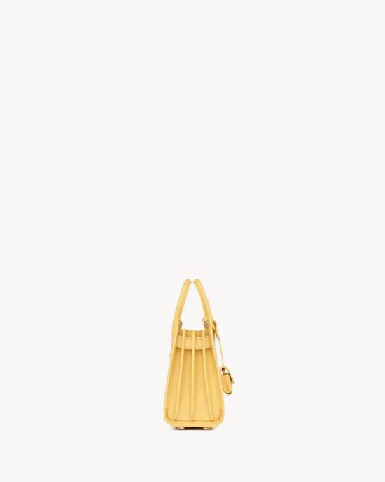 26SS 생로랑 토트백 ULT 008980 JAUNE TU YELLOW - SAINT LAURENT