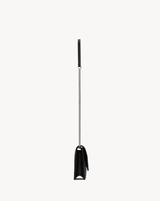 26FW 생로랑 숄더백 ULT 009722 NOIR ARGENT TU BLACK - SAINT LAURENT
