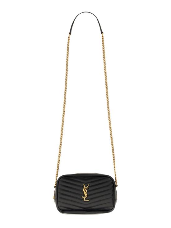 26SS 생로랑 퀼티드 레더 루 미니백 748849 DV7071000 BLACK - SAINT LAURENT