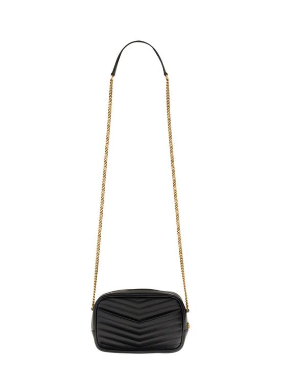 26SS 생로랑 퀼티드 레더 루 미니백 748849 DV7071000 BLACK - SAINT LAURENT