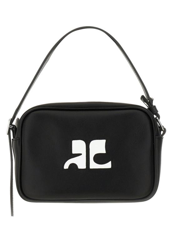 26SS 쿠레쥬 숄더백 PERGSA061 CR00659999 BLACK - COURREGES