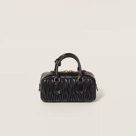  미우미우 토트백 ULT 009745 NOIR TU BLACK - MIU MIU