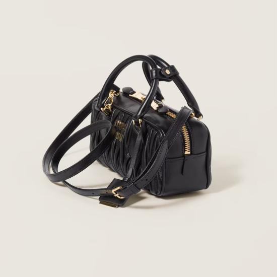  미우미우 토트백 ULT 009745 NOIR TU BLACK - MIU MIU