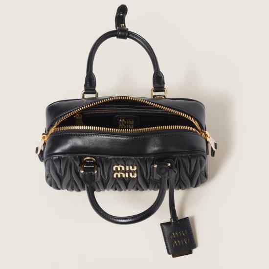  미우미우 토트백 ULT 009745 NOIR TU BLACK - MIU MIU