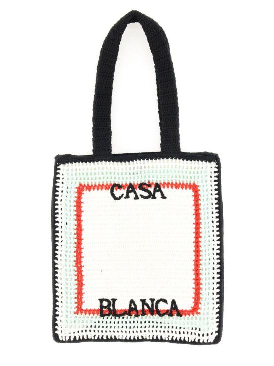 25FW 카사블랑카 숄더백 APF25 BAG 139 01WHITE - CASABLANCA