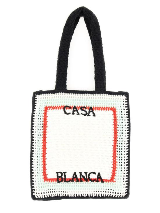 25FW 카사블랑카 숄더백 APF25 BAG 139 01WHITE