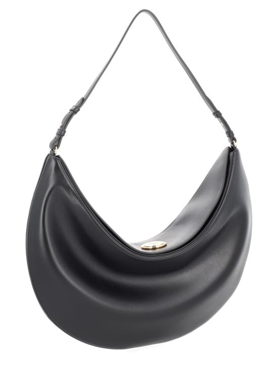 25FW 자크뮈스 오발로 숄더백 BAW00437AC1 8A08990 BLACK - JACQUEMUS