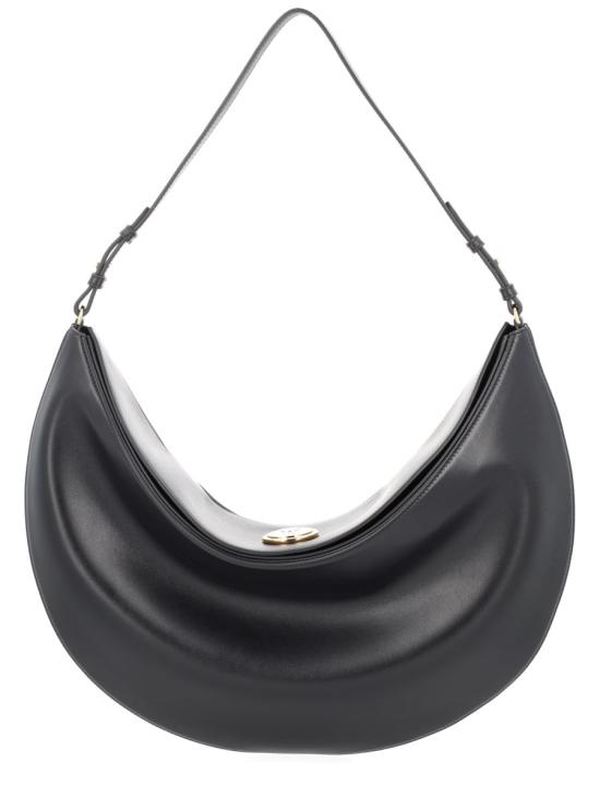 25FW 자크뮈스 오발로 숄더백 BAW00437AC1 8A08990 BLACK - JACQUEMUS