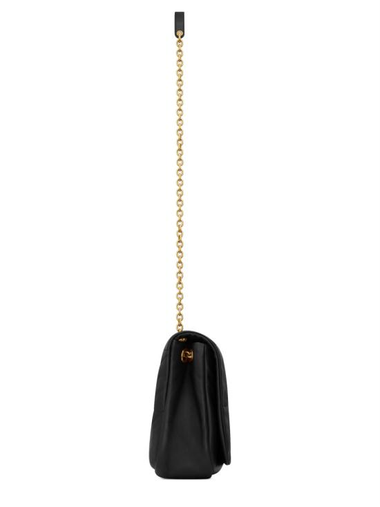 25FW 생로랑 제이미 4.3 미디움 램스킨 809696 AAB321000 BLACK - SAINT LAURENT