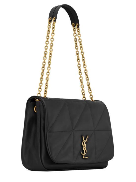 25FW 생로랑 제이미 4.3 미디움 램스킨 809696 AAB321000 BLACK - SAINT LAURENT