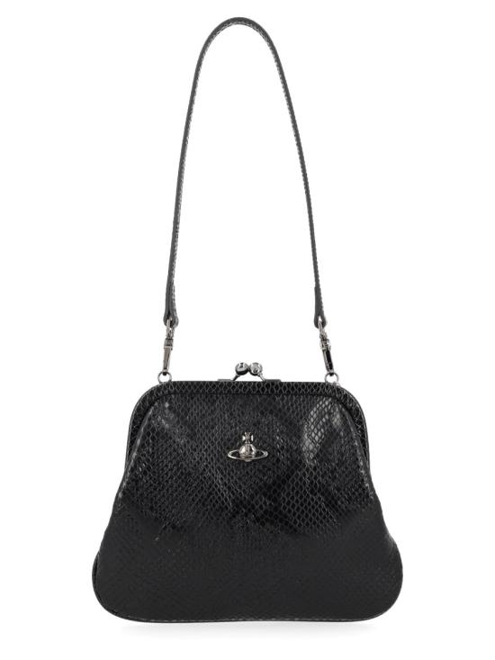 26SS 비비안웨스트우드 클라스프 클로저 비비안 숄더백 4B01001BW L00D7N204 BLACK - VIVIENNE WESTWOOD