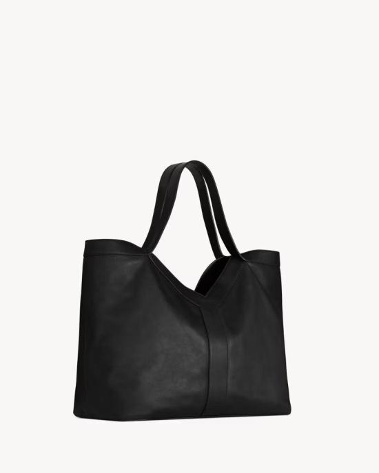 25FW 생로랑 니키 라지 숄더백 ULT 006691 NOIR TU BLACK - SAINT LAURENT