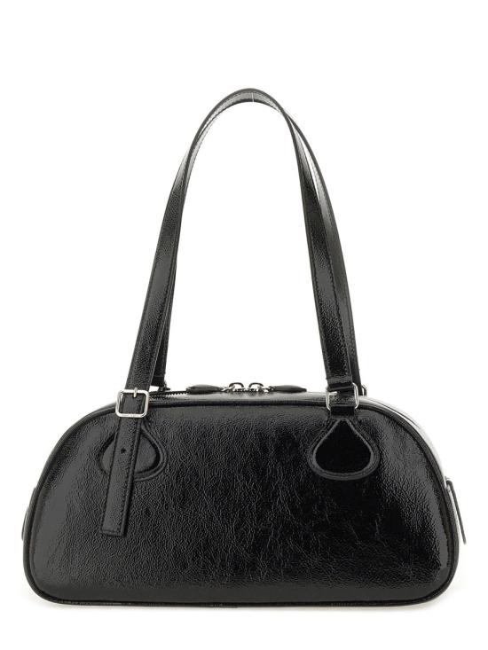 25FW 쿠레쥬 프라이데이 레더 숄더백 325GSA191CR0043 9999 BLACK