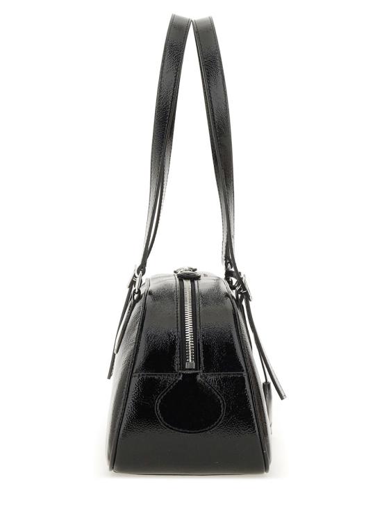 25FW 쿠레쥬 프라이데이 레더 숄더백 325GSA191CR0043 9999 BLACK - COURREGES