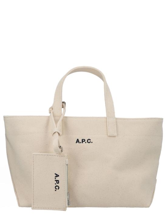 26SS 아페쎄 르 드러머 뚜왈 스몰 토트 백 COHMP F67045 AAD BEIGE - A.P.C.