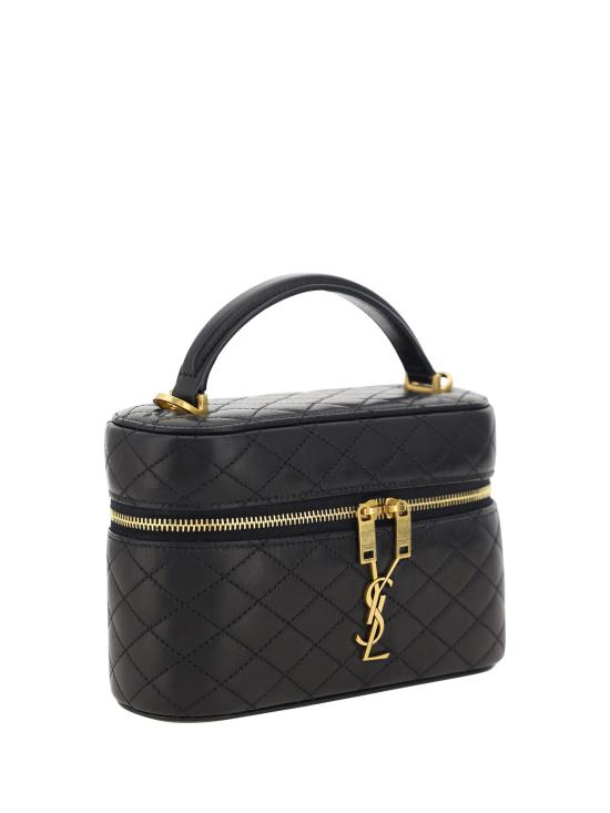 26SS 생로랑 램스킨 가비 베니티 백 7667311EL07 BLACK - SAINT LAURENT