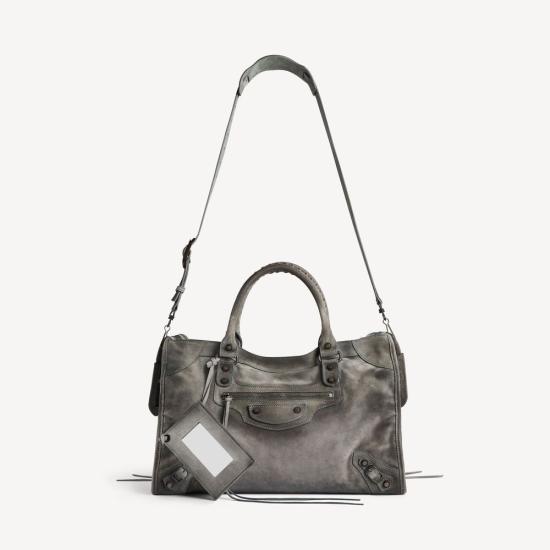 26FW 발렌시아가 숄더백 ULT 009667 GRIS TU GRAY - BALENCIAGA