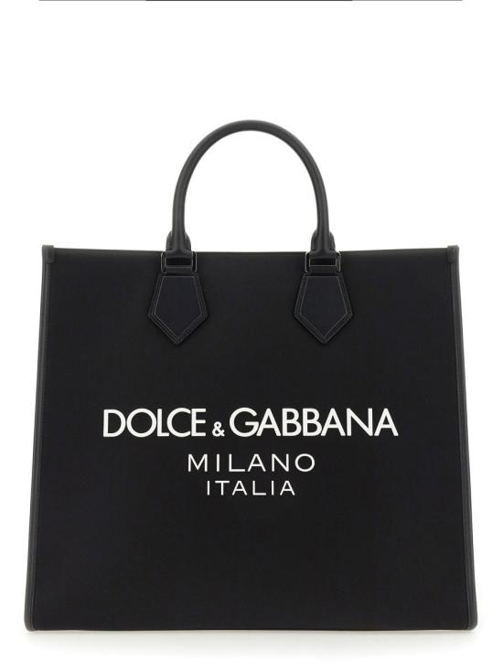  돌체앤가바나 Large nylon 쇼퍼백 BM2271 AG1828B956 BLACK - DOLCE & GABBANA
