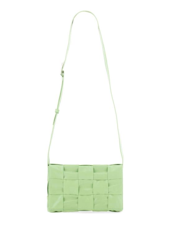  보테가베네타 레더 카세트백 667298 VCQ713840 GREEN - BOTTEGA VENETA
