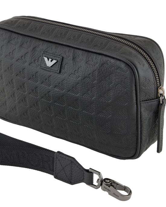 26FW 엠포리오 아르마니 클러치/파우치 EM001738 BLACK - EMPORIO ARMANI