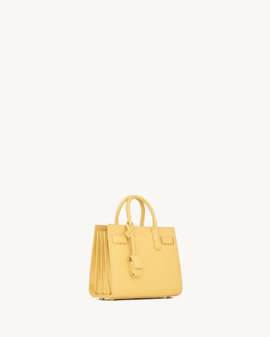 26SS 생로랑 토트백 ULT 008980 JAUNE TU YELLOW - SAINT LAURENT