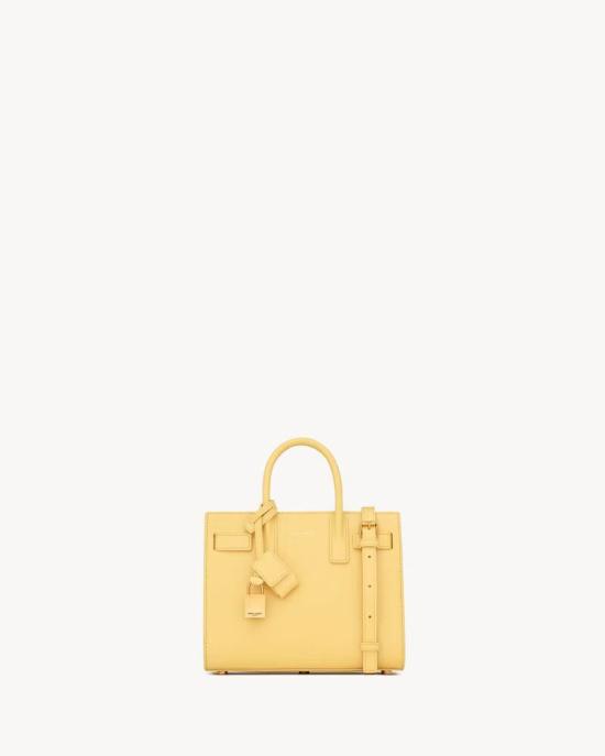 26SS 생로랑 토트백 ULT 008980 JAUNE TU YELLOW
