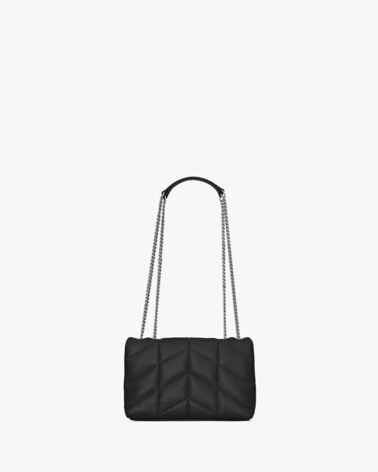  생로랑 숄더백 ULT 007819 NOIR ARGENT TU BLACK - SAINT LAURENT