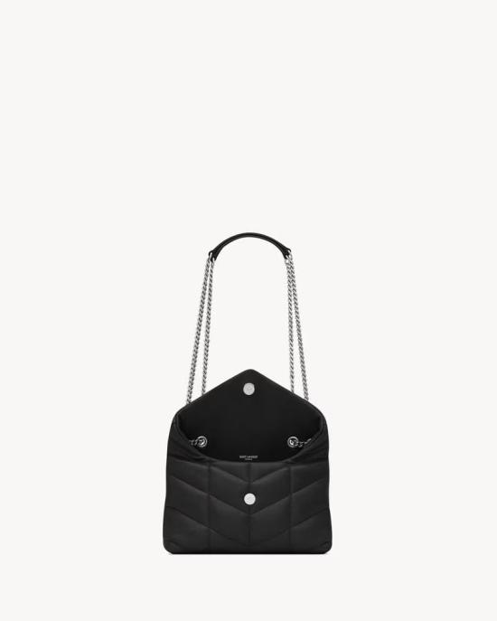  생로랑 숄더백 ULT 007819 NOIR ARGENT TU BLACK - SAINT LAURENT