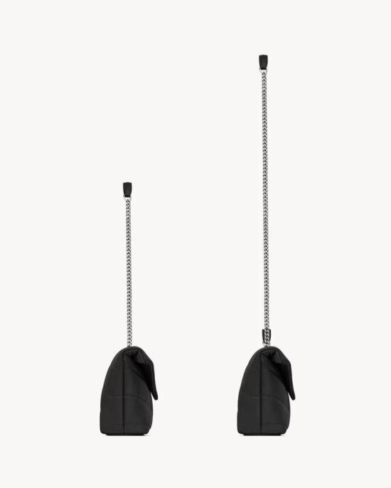  생로랑 숄더백 ULT 007819 NOIR ARGENT TU BLACK - SAINT LAURENT